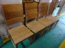 4 židle dubové